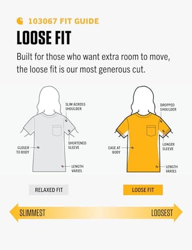 Carhartt Womens Loose Fit Heavyweight Short-Sleeve WK87 Workwear Pocket Short Sleeve T-Shirt (Regular Sizes), BlackBerry Heather, X-Large US - Image 5