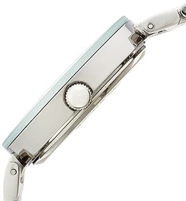 Anne Klein Women's AK/1363SVSV Diamond Dial Silver-Tone Bracelet Watch - Image 3