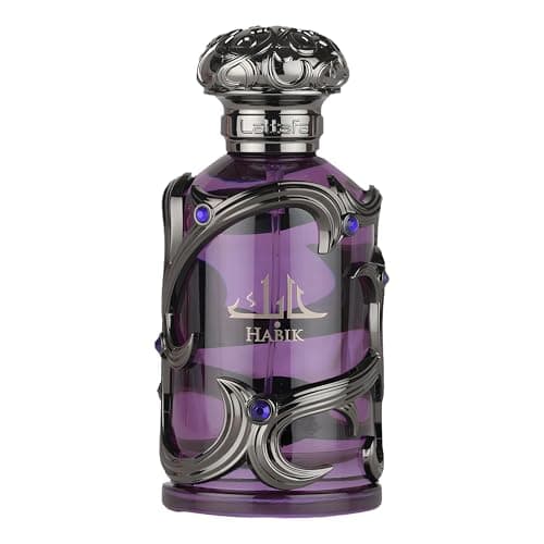 Lattafa Habik – Spicy, Aromatic, Woody, Musky – Eau de Parfum Spray Long-Lasting Fragrance for Men, 3.4 Ounce / 100 ml - Image 1