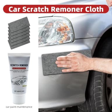 Nano Sparkle Cloth Car Scratch Remover,Purpose Nano Magic Cloth Easily Removes Light Scratches, Swirls, and Water Spots, Car Scratch Repair Kit - Image 4