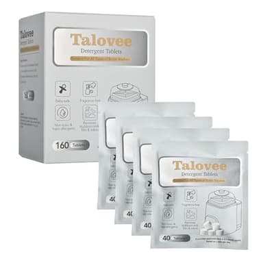 Official Washing Block for All Kinds of Baby Bottle Washers, 160 Detergent Tablets - Image 1