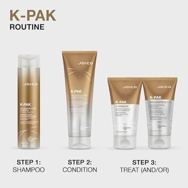 Joico K-PAK Reconstructor Deep-Penetrating Treatment | For Damaged Hair | Repair & Strengthen Strands | Rebuild & Fortify Damaged Hair | Improve Elasticity | With Keratin & Arginine | 1.7 Fl Oz - Image 6