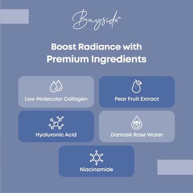 Collagen Face Mask | Hydrating Beauty Skincare Face Mask for Glass Skin, Revitalizing Overnight Collagen Facial Mask for Wrinkles, Selfcare Sheet, Moisturizing Facial Skin Care Product for Women & Men - Image 4