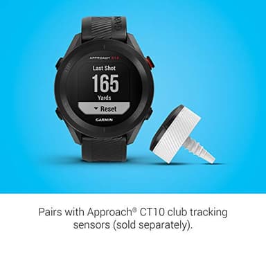 Garmin Approach S12, Easy-to-Use GPS Golf Watch, 42k+ Preloaded Courses, Black, 010-02472-00 - Image 6
