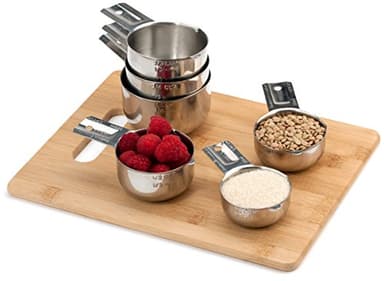Hudson Essentials Stainless Steel Measuring Cups Set (6 Piece Set) - Image 4