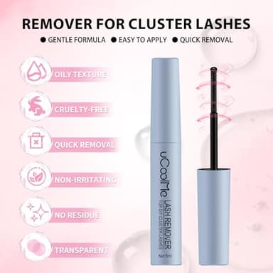 Fairy Lash Clusters Kit 8-18mm Manga Eyelash Clusters C Curl - WideSpan DIY Eyelash Extensions Kit Wet-Look Spiky Anime Lashes Individual Fake Eyelashes Clusters Kit Ultra-Thin Invisible Lash Band - Image 8