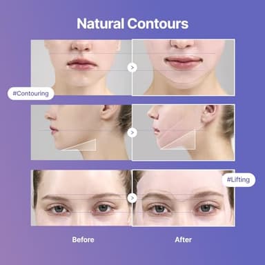 MEDITHERAPY Tension Up Mask 5EA - Korean Collagen Face V Line Lifting Mask - Hydrating Firming & Skin Tightening for Sharp & Sculpted Contour - Matrixyl & Peptide Gel Facial Mask for Youthful Radiance - Image 2