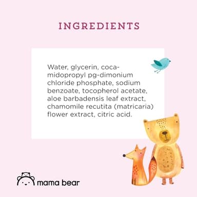 Amazon Brand - Mama Bear Gentle Fragrance Free Baby Wipes, Hypoallergenic, Sensitive Skin, Unscented, 800 Count (8 Packs of 100) - Image 5