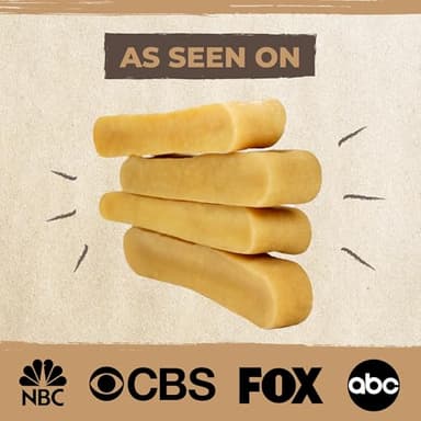 Mighty Paw Yak Cheese Chews for Dogs | All-Natural Long Lasting Pet Treats. Odorless and Great for Oral Health. Limited-Ingredient Chews for Puppies & Power-Chewers (Large, 8 Pack) - Image 7