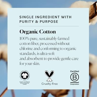 Sky Organics - Organic Cotton Swabs, 500 ct. - Ultra Soft Tips - Strong & Durable - Hypoallergenic - Chlorine Free - Sustainable - with Ebook - Natural, Vegan & Cruelty Free - Skin Care & Self Care - Image 5
