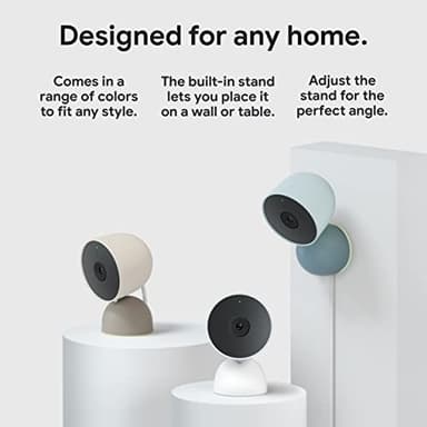 Google Nest Security Cam (Wired) - 2nd Generation - Linen, 1080p, Motion Only - Image 9