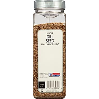 McCormick Culinary Whole Dill Seed, 15 oz - One 15 Ounce Container of Dill Seed Spice, Versatile for Use in Salads, Dressings, Bread, Entrees, Pickling and More - Image 2