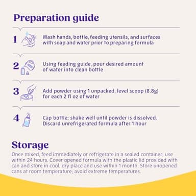 Bubs Essential Infant Formula, with Iron, Cow Milk-Based Powder, for Infants 0-12 Months, Made with Non-GMO Milk, 20 oz - Image 4