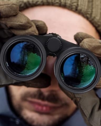 Powerful 12x42 Youth Binoculars for Adults high Powered Hunting Birding Travel Theater Astronomy Bird Watching Stargazing Star Gazing Opera geo Safari Marine Birdwatching - Image 7