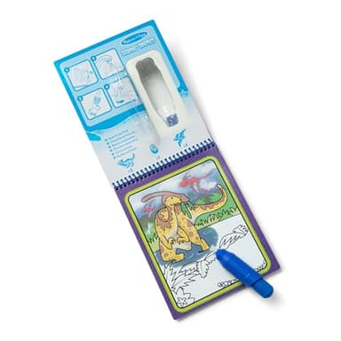 Melissa & Doug On The Go Water Wow! Mess Free Coloring Book, Reusable Water-Reveal Activity Pad, Dinosaurs, Travel Toys, Party Favors, for Toddlers & Kids Ages 3+ - Image 6