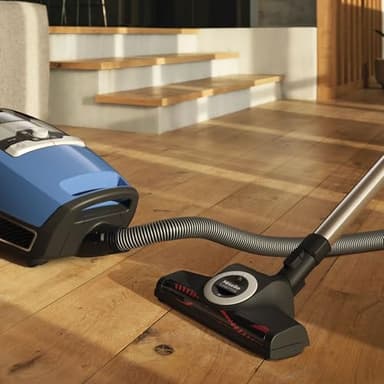 Miele Blizzard CX1 Turbo Team Bagless Canister Vacuum, Tech Blue - Portable, Household - Image 12