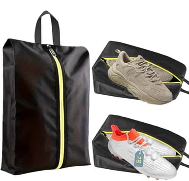 【Odor-Absorbing Shoe Bags for Travel & Sports】Smell Proof Shoe Organizer with Active Carbon Fabric, Water-Resistant & Lightweight Design for Gym Shoes, Cleats, Sneakers Storage - Image 2
