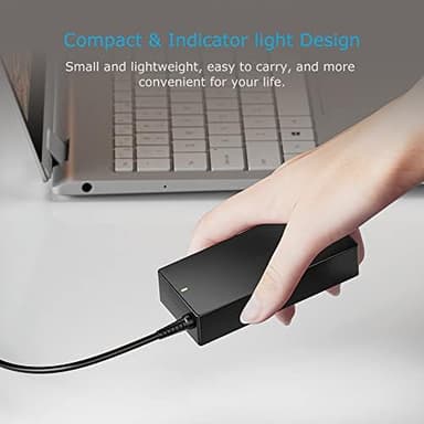 90W Universal AC Adapter Laptop Charger Replacement for Dell HP Acer Asus Lenovo IBM Toshiba Samsung Sony Fujitsu Notebook Ultrabook Chromebook Power Supply Cord - Image 7