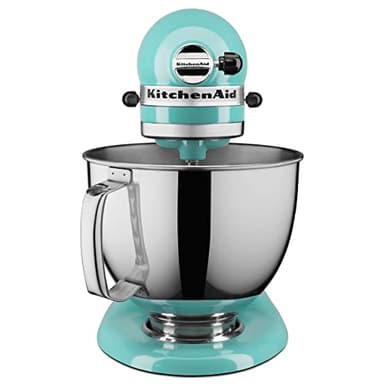 KitchenAid Artisan Series 5 Quart Tilt Head Stand Mixer with Pouring Shield KSM150PS, Aqua Sky - Image 2