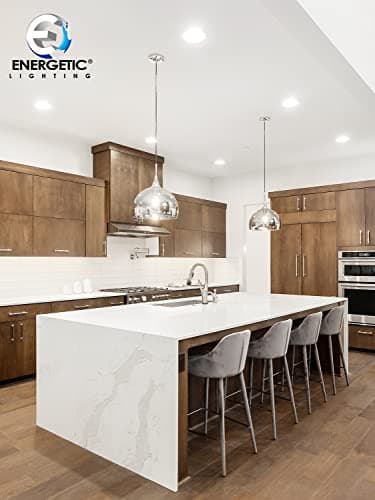 2 Pack 6 Inch Ultra-Thin LED Recessed Ceiling Light with Junction Box, 5000K Daylight, 12W 110W Eqv, Dimmable Canless LED Recessed Light, 1050LM High Brightness Wafer Downlight- ETL&FCC Certified - Image 8