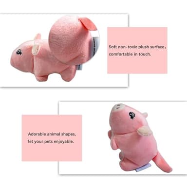 LEGEND SANDY Squeaky Plush Dog Toy Pack for Puppy, Small Stuffed Puppy Chew Toys 12 Dog Toys Bulk with Squeakers, Cute Soft Pet Toy for Small Medium Size Dogs - Image 2