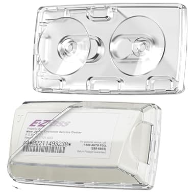 LiftRemote EZ Pass Holder for Windshield, Toll Pass Transponder Holder with Suction Cups for EZ Pass Mini/iPass - Image 1