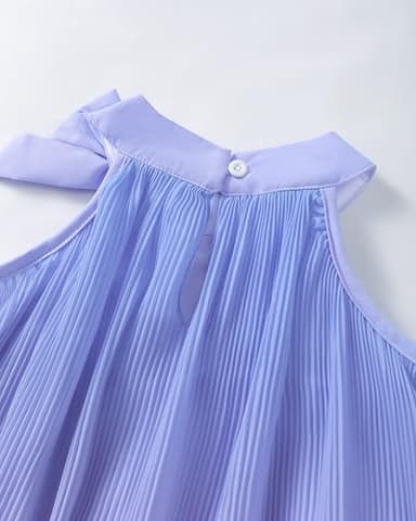 Toddler Girl Tulle Dresses 4T 5T Girl Clothes Ruffle Purple Pink Prom Dress Ombre Summer Toddler Outfits Birthday Beach Sundress for Girl 4 5 Year Old - Image 6