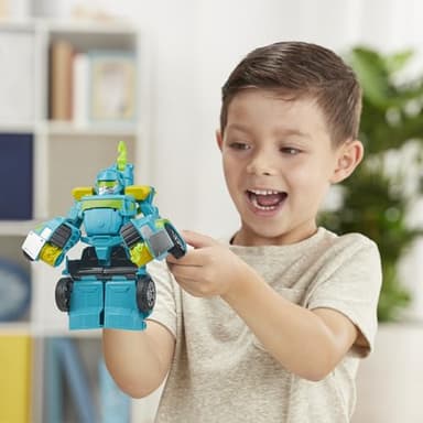 Transformers Playskool Heroes Rescue Bots Academy Hoist Converting Toy Robot, 6" Action Figure, Kids Ages 3 & Up (Amazon Exclusive) - Image 3