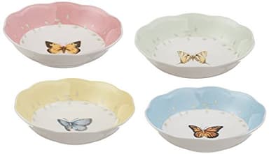 Lenox 806739 Butterfly Meadow 4-Piece Dessert Bowl Set - Image 2