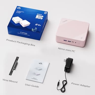 NIMO Mini-PC, 16GB RAM 1TB M.2 SSD Intel 12th Gen N100(Beat i3-1115G4) 4 Cores Desktop Mini PC, Support Upgrade Desktop PC Triple 4K HDMI USB3.2 BT5.2 WiFi 6 Students-Business Home Office - Image 3