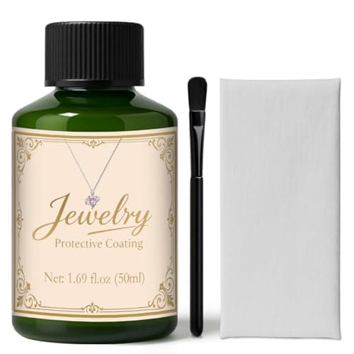 1DFAUL 50ml Jewelry Protective Coating, Jewelry Sealant Tarnish Protection Maintain Brilliant Luster, Against Wear & Oxidation, Suitable for Metals, Gemstones - Image 1
