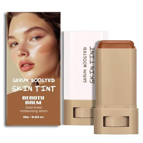 Beauty Balm Serum Boosted Skin Tint – Hydrating Tinted Moisturizer, Lightweight Solid Tinted Foundation Stick for Flawless, Sheer to Medium Coverage, Radiant & Dewy Finish, All-Day Wear (3#, 1) - Image 1