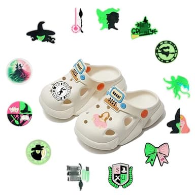 YAUNFY 15pcs Witch Shoe Charms,Wizard Merch Shoe Decoration Charms Gifts for Birthday Party Favors - Image 2