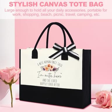 Retirement Gifts for Women 2025, Best Retirement Gifts Ideas for Coworker Teacher Boss Nurses Friends Mom Grandma Retirees, Coworkers Farewell Leaving Going Away Gift with 20Oz Tumbler Canvas Tote Bag - Image 4