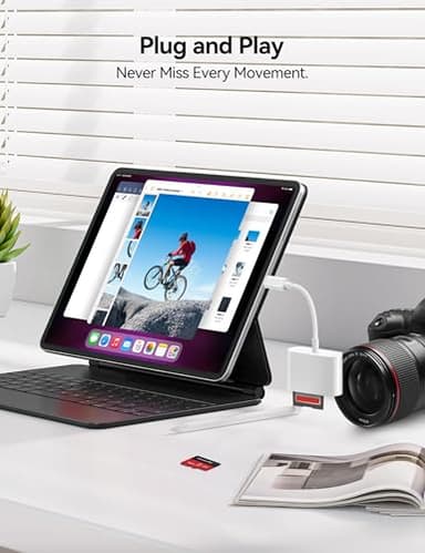 MujuDoler USB C SD Card Reader for iPhone 15 16 iPad Mac 3 in 1 USB-C Memory Trail Camera Card Adapter with Dual Slots & USB Port for Mac MacBook Pro/Air/Mini Android Laptop More USBC Typec Devices - Image 7