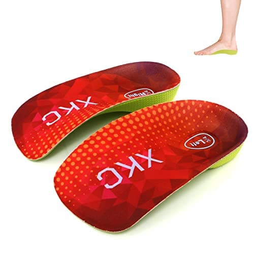 Arch Support Inserts Women Insoles - Orthotics Shoe for Plantar Fasciitis, Flat Feet, Over-Pronation, Relief Heel Spur Pain, Heel Cushion Increase Insoles (L:Men 6.5-8.5/Women 7.5-9.5) - Image 1