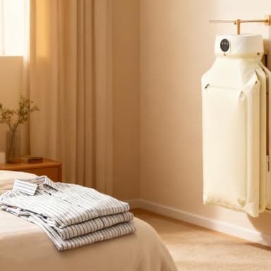 Upgraded Automatic Ironing Machine & Portable Clothes Dryer, Wireless Vertical Steam Closet for Home Use, Travel, Apartments – Fast Drying, Hands-Free Garment Steamer and Folding System - Image 4