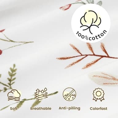 PHF Soft Baby Sleep Sack 6-12 Months 100% Organic Cotton Wearable Blanket, 2-Way Zipper 0.5 TOG Toddler Sleeping Sack 3 Pack, Comfy Sleep Bag for Baby Boys Girls, Woodland (Medium) - Image 4