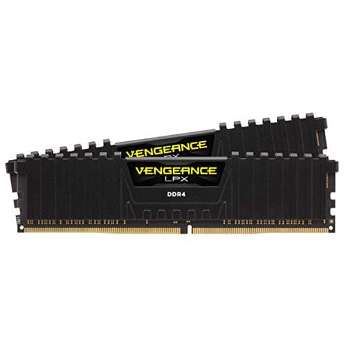 CORSAIR VENGEANCE LPX DDR4 RAM 64GB (2x32GB) 3600MHz CL18-22-22-42 1.35V Intel AMD Desktop Computer Memory - Black (CMK64GX4M2D3600C18) - Image 1
