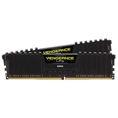 CORSAIR VENGEANCE LPX DDR4 RAM 64GB (2x32GB) 3600MHz CL18-22-22-42 1.35V Intel AMD Desktop Computer Memory - Black (CMK64GX4M2D3600C18) - Image 1