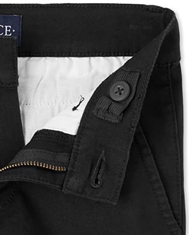 The Children's Place Boys Stretch Skinny Chino Pants,Black Single,7S - Image 2