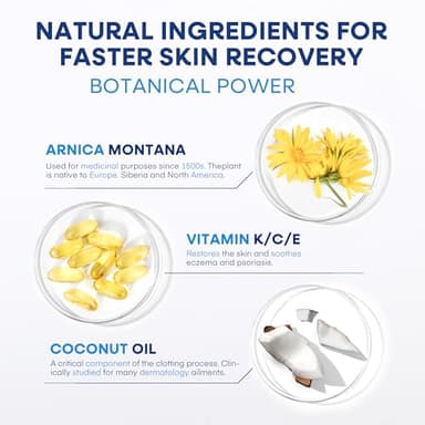 Hermon Arnica Bruise Cream Extra Strength: Fast-Acting for Bruising & Swelling on Thin Skin - High Strength Arnica Montana with Vitamins K, C & E–Hydrating Moisturizer for Face (4 oz(pack of 1)) - Image 4