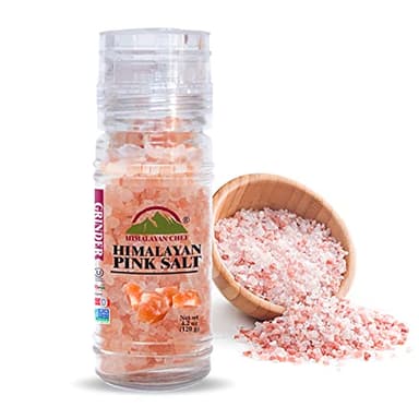 Himalayan Chef Himalayan Pink Salt Grinder-4.2 oz, (5303C) - Image 1