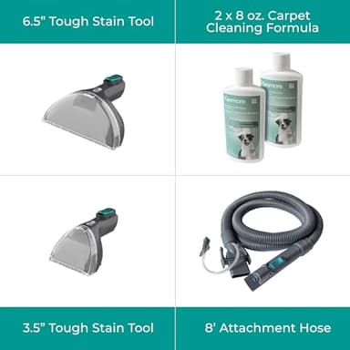 Kenmore KW4070 RevitaLite Pet Portable Carpet Cleaner with High Cleaning Power, 3.2L Clean Tank & 1.4L Dirty Tank, 25ft Cord Length and Two Easy Removable Brushroll for Rug & Upholstery - Image 6