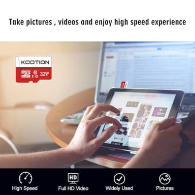 KOOTION 32GB Micro SD Card 2-Pack Class 10 Micro SDHC Card UHS-I Memory Card, High Speed TF Card, C10, U1, 32 GB - Image 6