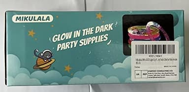 Mikulala 24Pcs Glow in the Dark Party Supplies for Kids/Adults, Flashing Light up Toys LED Bracelets Halloween Glow Sticks, Mardi Gras Party Favors Carnival Birthday Concert Gifts Accessory - Image 9