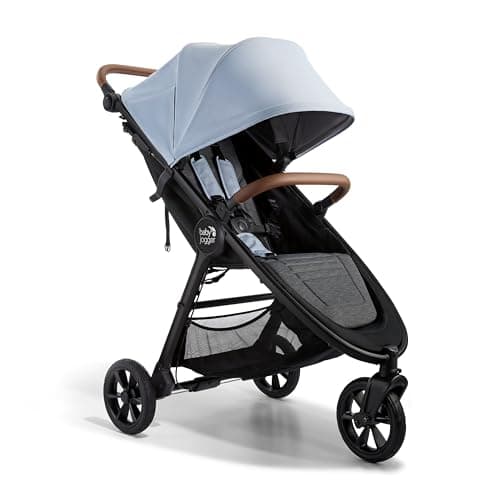 Baby Jogger City Mini GT2 Single Stroller Eco-Friendly Series Slate Fog Four-Way Use with Infant Car Seat Adapters Included - Image 1