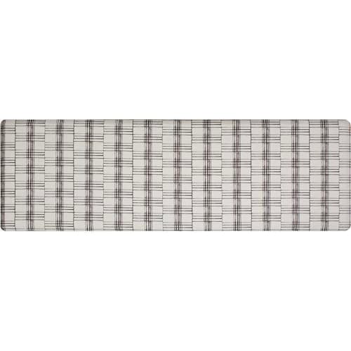 FloorPops Rooney Taupe Anti-Fatigue Comfort Long Mat 60in x 20in x 0.5in, FPA6290 - Image 1