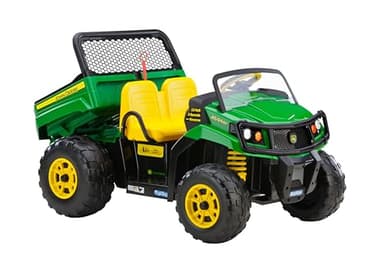 Peg Perego John Deere Gator XUV Extra-Large 12 Volt Ride-on, Durable Design for Kids 3-8, Green - Image 3