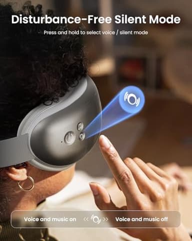 RENPHO Eyeris 1 Eye Massager with Heat, Birthday Gifts Eye Mask for Mom Dad Women Men Her Him, Smart Sleep Mask for Relax, Reduce Strain - Image 7